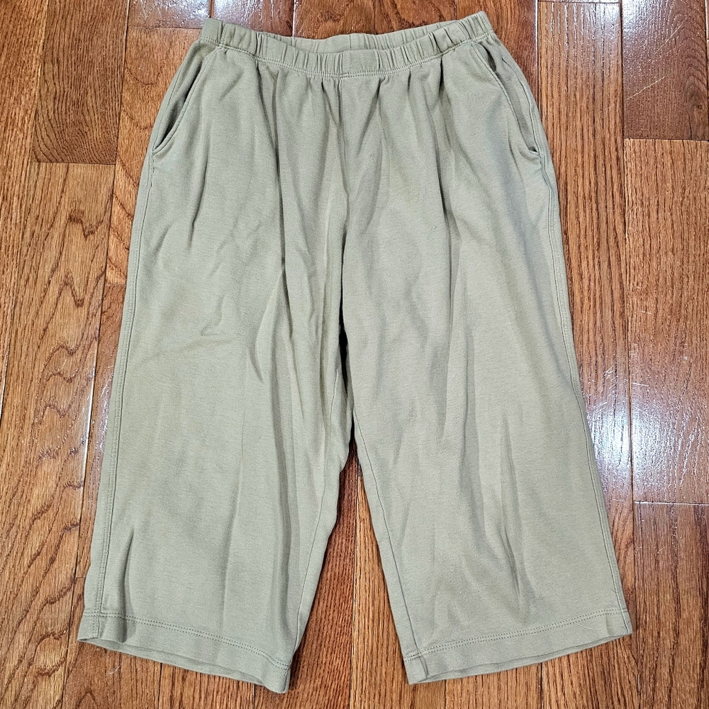 Lands' End Beige Capri Sweats (Size XS)
